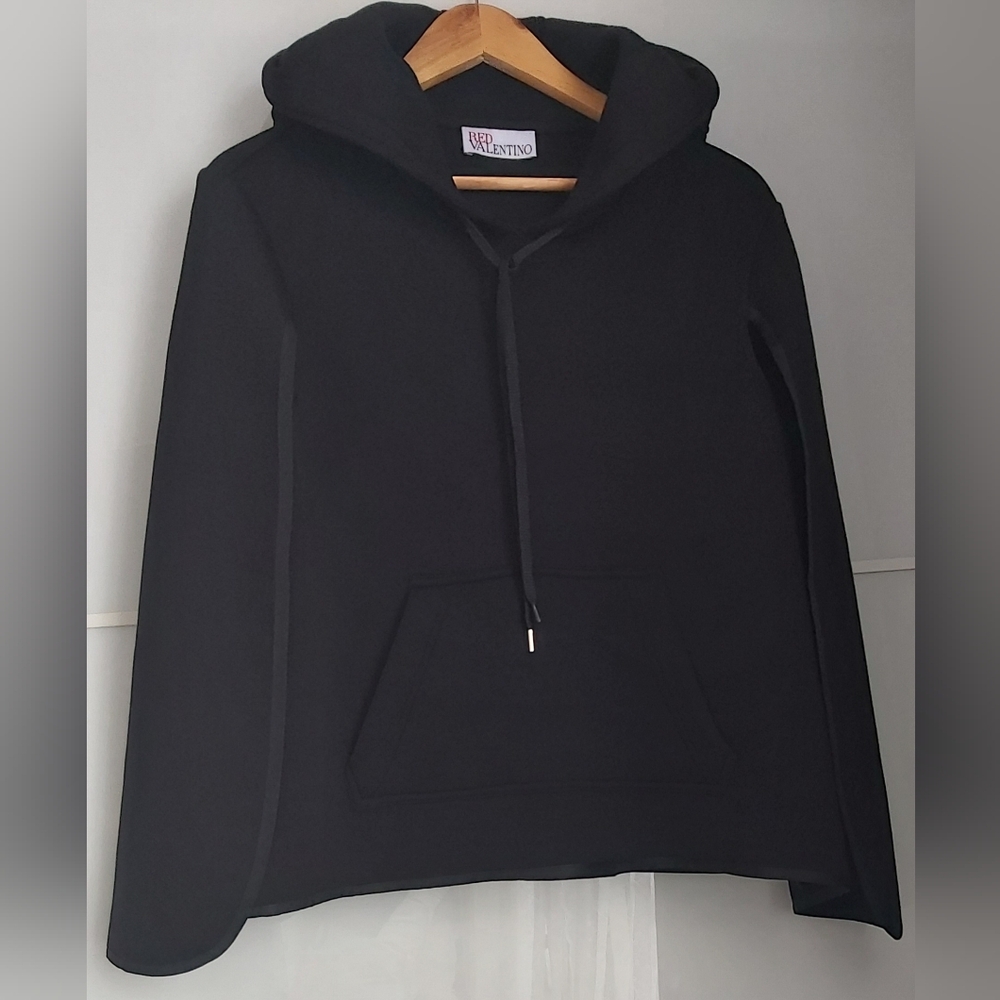 Red Valentino Knitted Hoodie Sweater Shirt Size S. - Picture 15 of 16